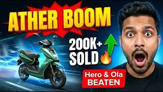 Ather Energy ने मचाया धमाल! 🔥 Hero और Ola को पछाड़ा | Sales, Charging Network & Stock Update 2026