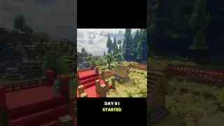 Hardcore Days 8-11 WE MAKE STARTER HOUSE #minecraft #shorts
