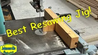 Save $ Resawing Lumber in Your Shop and Build Better Projects!  #woodworking #bandsaw #bandsawmill