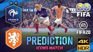 France vs Netherlands | FIFA 20 Predicts: ICONS Friendly Match