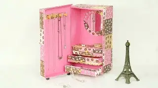 Porta Bijouterias com Caixa de Sapato