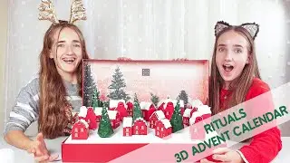 RITUALS 3D ADVENT CALENDAR 2020 UNBOXING:  a great FAMILY advent calendar