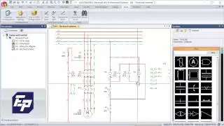 สอน เขียนแบบไฟฟ้าเบื้องต้น ตอนที่ 1 สร้างโปรเจค และจัดการเส้น Power line