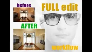 Mastering Interior Photography Editing | Full Start-to-Finish Workflow in Lightroom & Photoshop