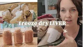 How To Freeze Dry Beef Liver (S2: E3)