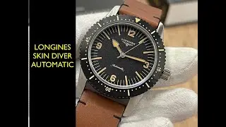 Longines Skin Diver Automatic L2.822.4.56.2 Watch | Review Valjoux Relogios