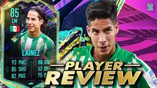 OMG! HE'S OVERPOWERED & CHEAP! 😱 - 85 FUTURE STARS LAINEZ PLAYER REVIEW! - FIFA 21 ULTIMATE TEAM