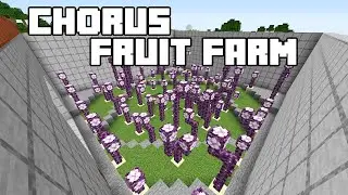 Chorus Fruit Farm - Minecraft 1.15/1.16 Tutorial (Java Edition)