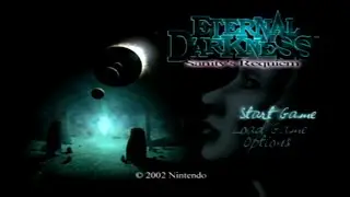 Eternal Darkness: Sanity's Requiem Title Screen (GameCube)