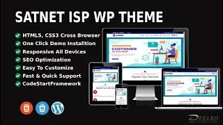 Satnet WEBSITE FOR INTERNET COMPANY | DEELKO.COM