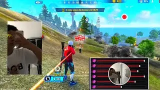 Testei a Sensibilidade do hr7z Sensi no Free Fire e Quase Fui Banido! MIRA PUXANDO (NUNCA USE)
