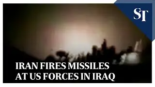 Iran fires missiles at US forces in Iraq