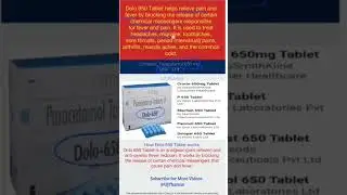 Dolo 650 Tablet #dolo650 #painkiller #analgesic #antipyretic #fever #headache