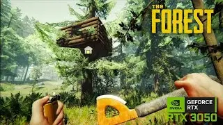 Tree House Base Build in The Forest | Cannibal Survival 