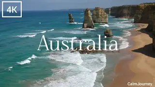 Peaceful Australia Nature 🌊 | Ocean Cliffs & Natural Sounds for Deep Relaxation