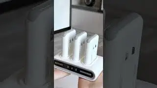 Phone Battery Zero? Grab This Shared Power Bank (3 Built-In!)#shorts