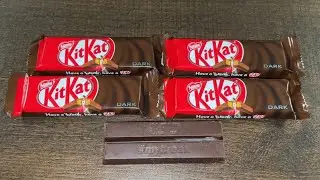 KitKat Dark Chocolate Nestl&egrave; - Unboxing - Review - Taste Test