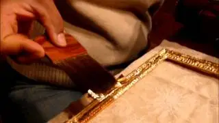 La dorure &agrave; la detrempe - Atelier de dorure  ATELIER DU LYS D'OR - Artisan doreur 77