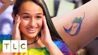 Jazz Gets A Surprise Tattoo For Her Birthday! | I Am Jazz