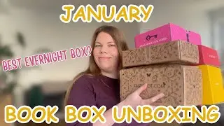 🎁 January 2026 Book Box Haul! FairyLoot, Illumicrate, Locked Library & Evernight