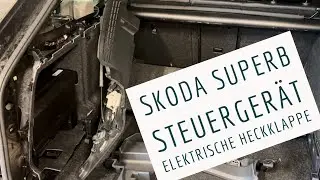 Skoda Superb elektrische Heckklappe defekt