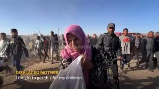 Palestinians describe more scenes of chaos at GHF aid distribution hubs in Gaza