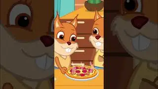 PIZZA NO FORNO? ESQUILOS COMENDO? O QUE EST&Aacute; ACONTECENDO? 🙌 Desenho Infantil Divertido 🙌