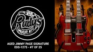Aged Jimmy Page Signature EDS-1275 Demo - Rudy's Music Shop
