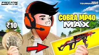 Turning 10₹ To Cobra Mp40 Max 🔥| By Playing Tournament ☠️| Shreyash!op