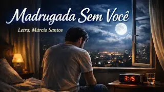 Madrugada Sem Você/Letra: Márcio Santos 