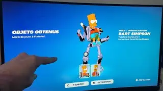 *CODE SECRET* AVOIR LE SKIN BART SIMPSON GRATUITEMENT SUR FORTNITE (Glitch Avoir skin gratuit)