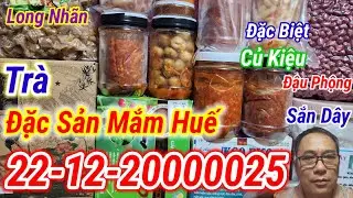 Giao Lưu Đặc Sản Huế CÁ RÒ CỦ KIỆU CÀ PHÁO TÔM KHÔ CÁ KHÔ #ĐặcSảnMắmHuế | Ngày 22/12/20000025