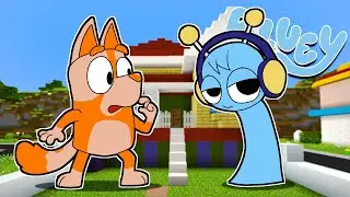BLUEY y SPRUNKI OREN CAMBIAN de COLOR | Las Aventuras de BLUEY en ROBLOX!