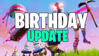 Fortnite BIRTHDAY 2020 UPDATE! (BIRTHDAY CHALLENGES & FREE REWARDS)