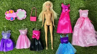 ASMR | Barbie Dreamtopia | Satisfying with Unboxing Barbie Doll Dress Collection