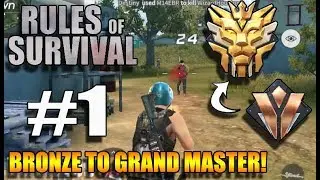 Rules of Survival - AUTO AIM?? | BRONZE TO GRAND MASTER #1