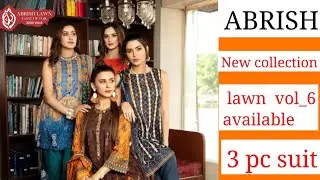 Abrish Lawn 2020 3pc Suit Collection || lawn suits || lawn suit collection 2020