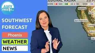 🌡️ Sizzling Skies: Phoenix Heats Up! | Amy Freeze's Southwest Weather Update