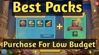 Best Budget Pack Lords Mobile - T4 Unlock  in Cheap Price