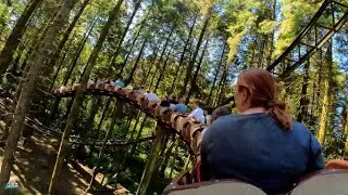 Treetops Rollercoaster - POV - Oakwood Theme Park - Zierer - Tivoli / Large