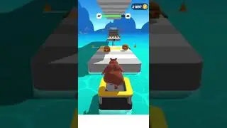 Body Run 3D! Max Level 🍔🐰🍔 Gameplay Walkthrough (iOS, Android) Avoid Burgers! D.se0801