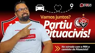 PARTIU PITUACIVIS! Torcida do Vitória na Estrada para Mais um Desafio no Baianão 2026!