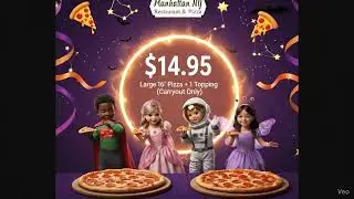 Manhattan NY Restaurant Pizza!