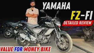 King 👑Of 150cc Bike Yamaha FZ fi Full Black Colour Review | Value for Money Bike ?