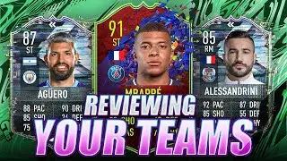 I RATE YOUR TEAMS! HUGE MARKET CRASH! #FIFA21 ULTIMATE TEAM