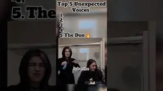 Top 5 Unexpected 🤯💥 singing voices😱🔥#shorts #cover #viral #singing #shortsfeed#tiktok #trending#fyp
