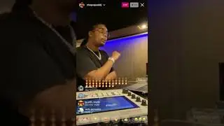 Chopsquad DJ Making a Beat On The MPC Live 2 In Standalone Mode *No VST