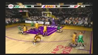 NBA Live 07 Franchise Championship Finals Game 1 Los Angeles Lakers vs Boston Celtics