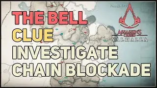 Investigate the chain blockade on the Ember River The Bell Clues AC Valhalla