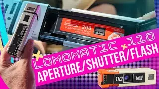 Lomomatic 110: затвор, диафрагма, вспышка и функции!
